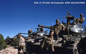 036- Le Telagh- 9e Hussards-1959- Balaszynski